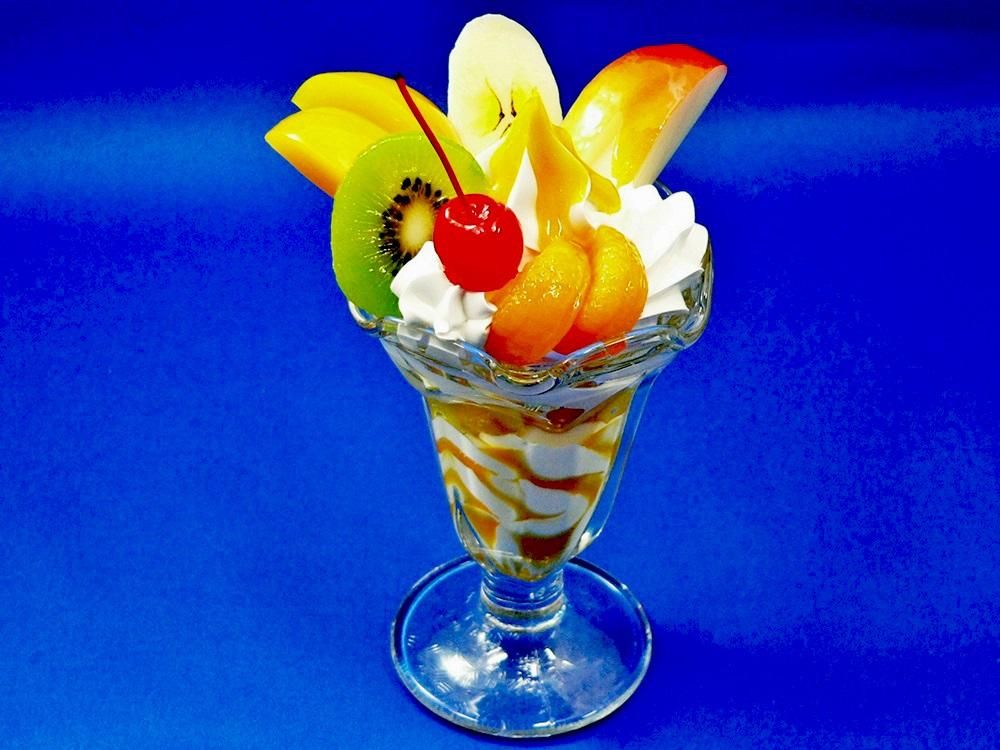 業務用食品サンプル：パフェ：フルーツパフェB - 食品サンプルの製造と