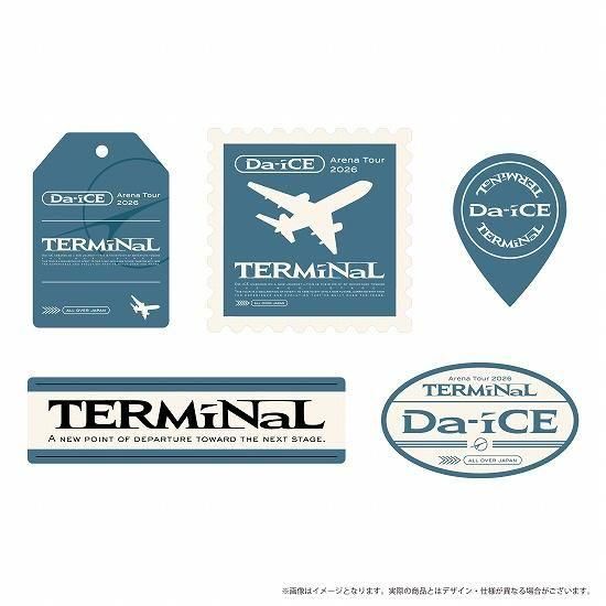 トラベルステッカーセット【Da-iCE ARENA TOUR 2026 -TERMiNaL
