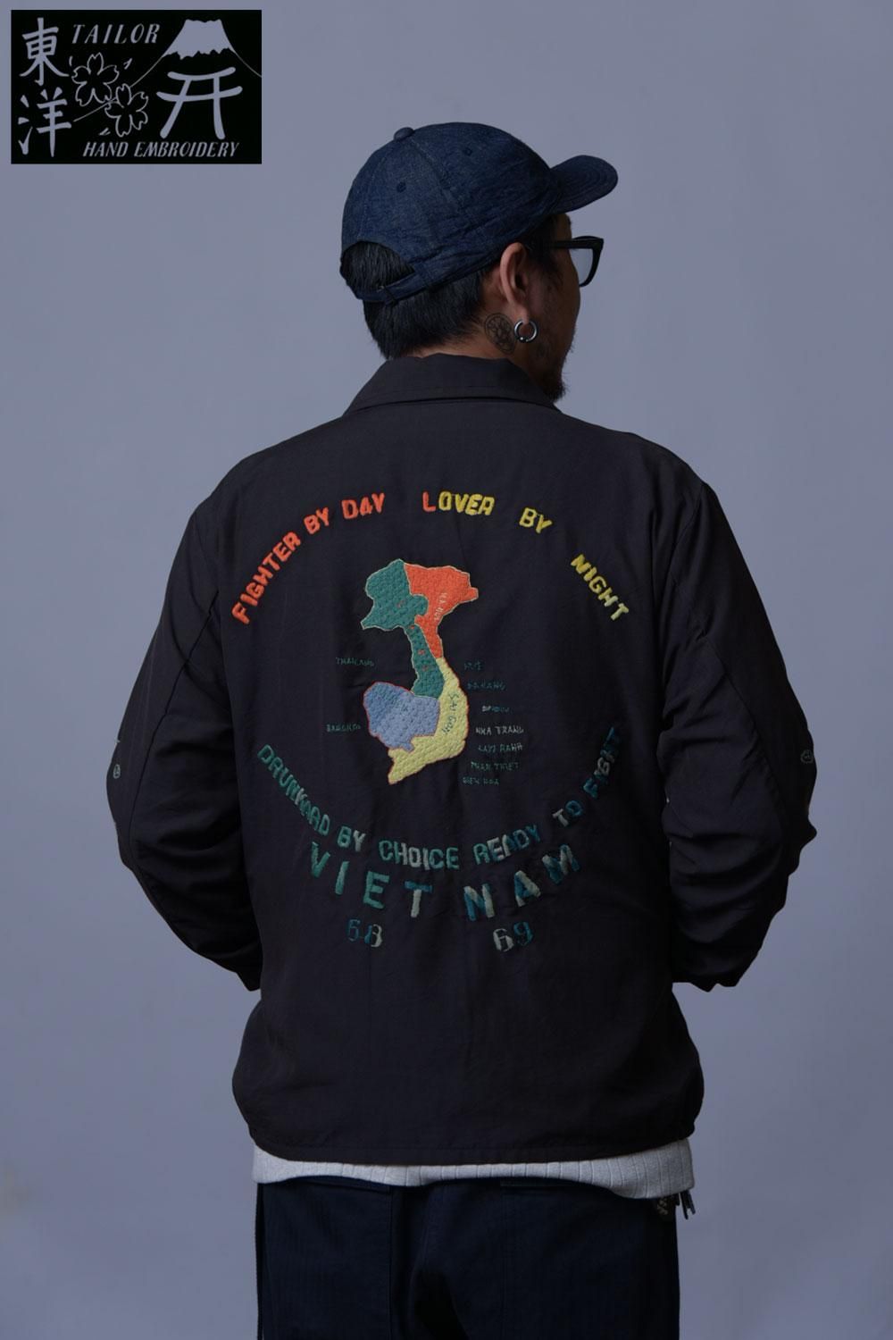 テーラー東洋 ベトジャン Late 1960s Style Cotton Rayon Vietnam