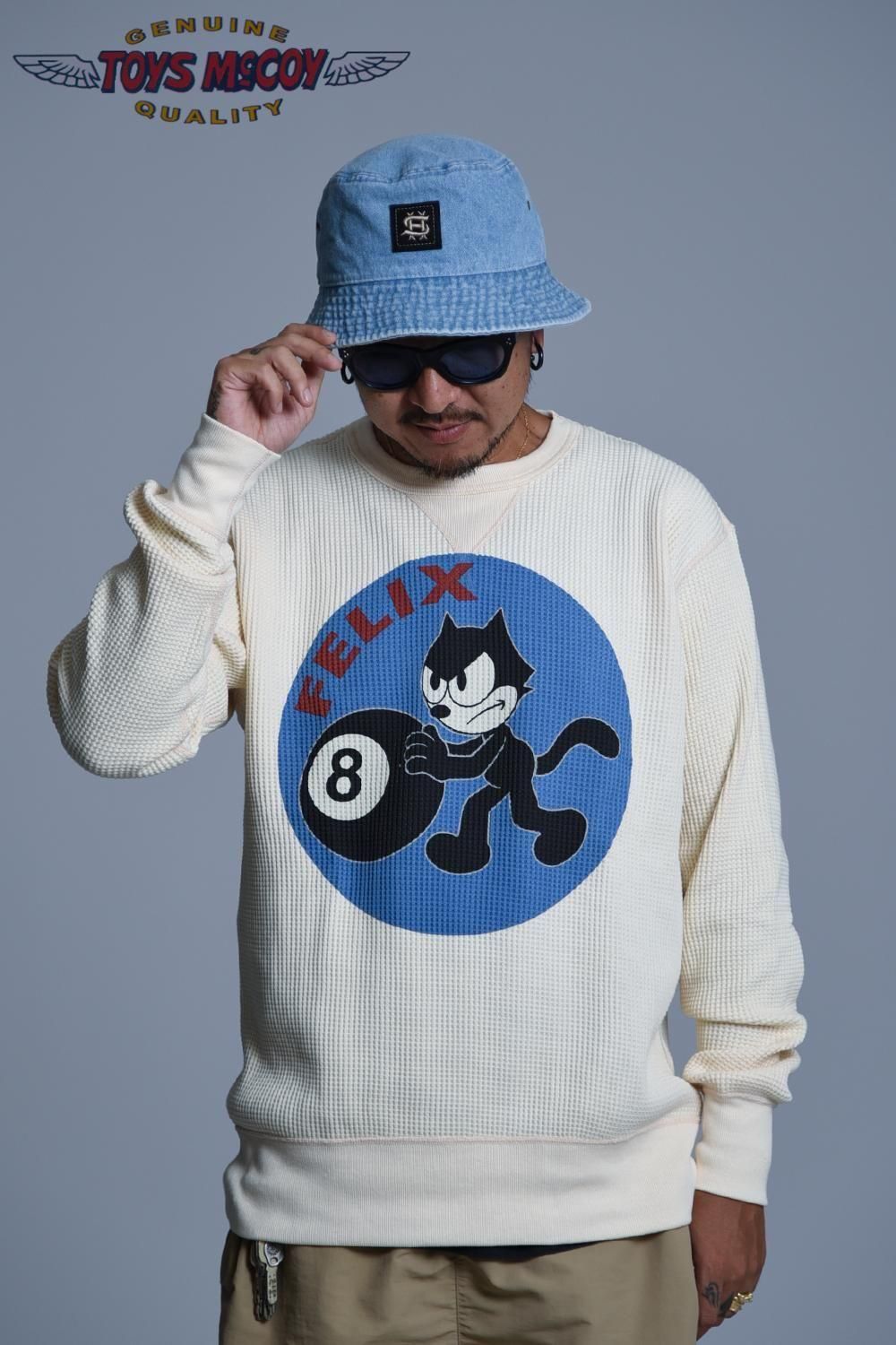 TOYS McCOY(トイズマッコイ) ワッフルロングスリーブTシャツ BIG