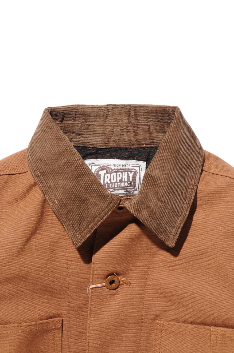 TROPHY CLOTHING(トロフィークロージング) カバーオール OILED DUCK