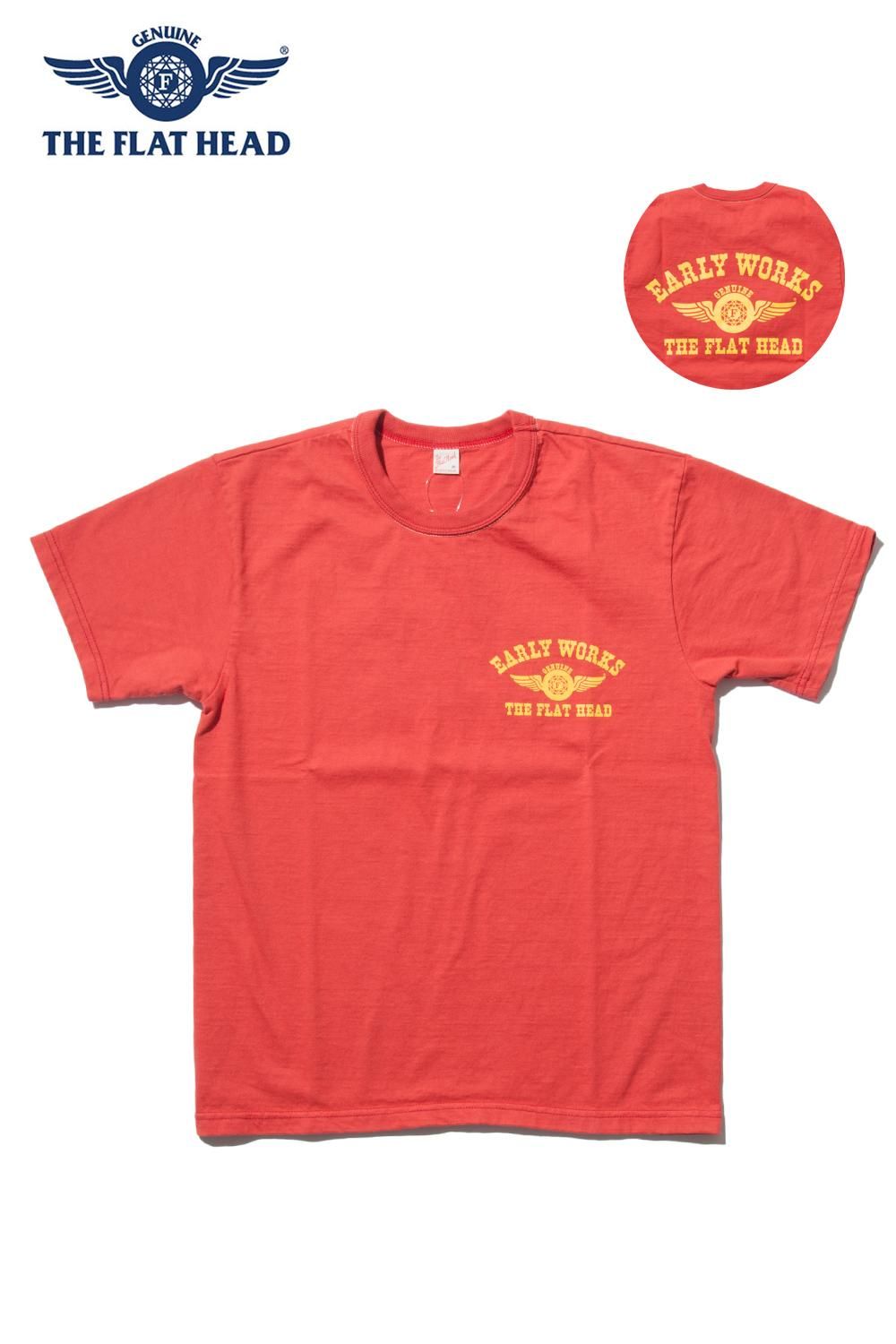 フラットヘッド(FLAT HEAD) Tシャツ EARLY WORKS 通販正規取扱
