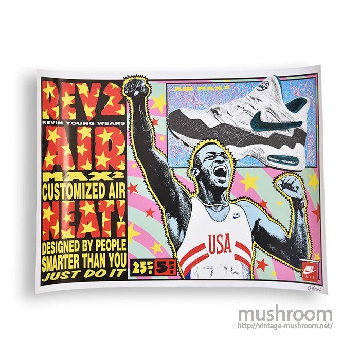 NIKE ADVERTISING POSTER（FRANK KOZIK） - 古着屋 ｜ mushroom