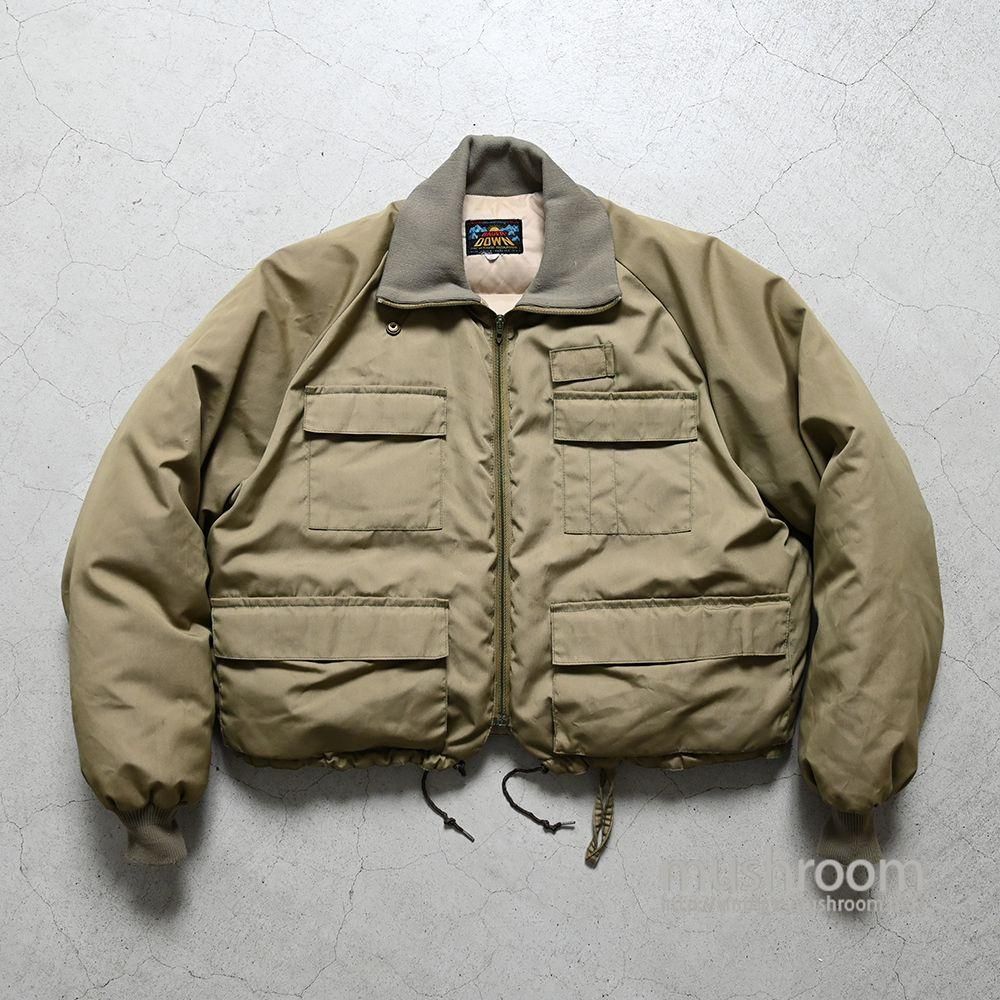 EDDIE BAUER FISHING DOWN JACKET（X-LARGE/GOOD CONDITION） - 古着屋