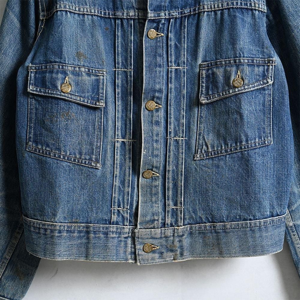 CAN'T BUST'EM DENIM JACKET（1950'S/GOOD AGING） - 古着屋