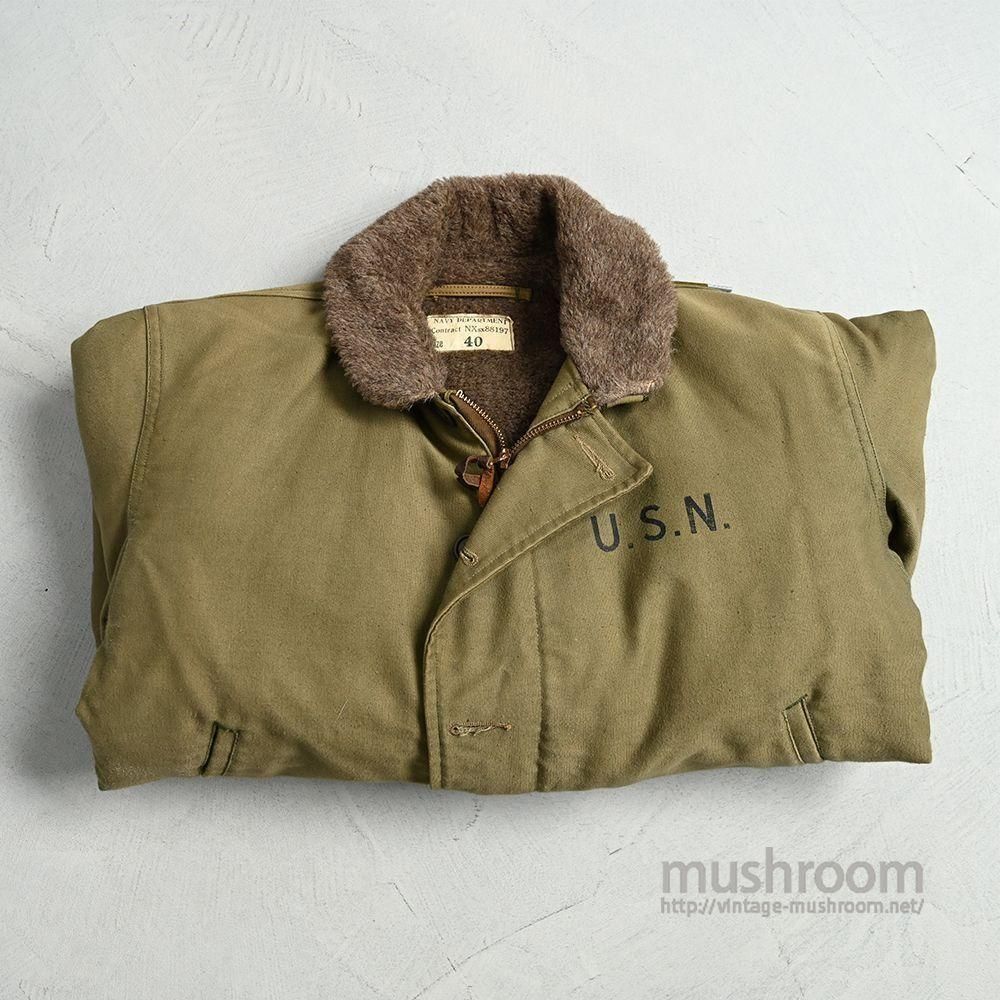 WW2 U.S.NAVY N-1 DECK JACKET（1940'S/DEADSTOCK/SZ 40） - 古着屋