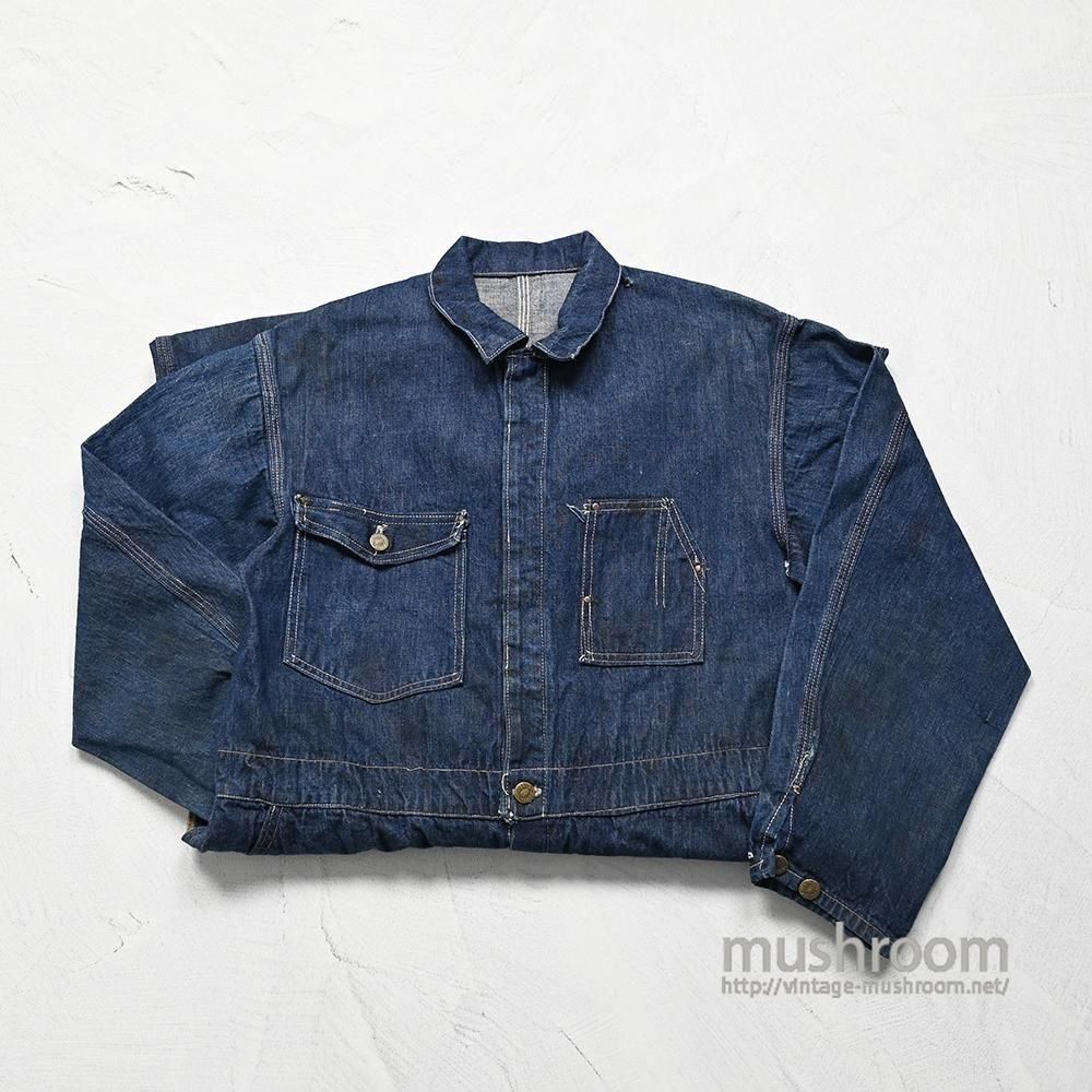 DUBBLEWARE DENIM ALL IN ONE with UNIQUE POCKET & RIVET（Around