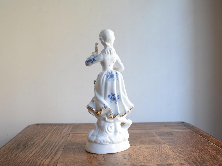ヴィンテージ 女性モチーフ 陶器オブジェ｜アンティーク雑貨｜CHELSEA