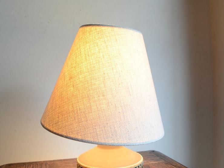 ヴィンテージ 陶器 テーブルランプ (H28cm)｜アンティーク照明・ランプ