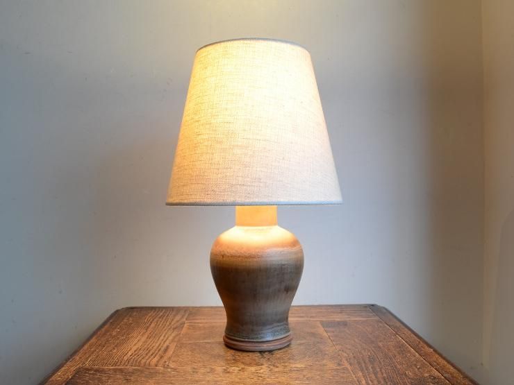 ヴィンテージ 陶器 テーブルランプ (H34cm)｜アンティーク照明・ランプ