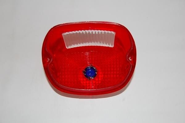 テールレンズ ブルードット付 1973-99 - KMFモーターサイクルズ