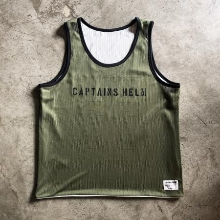CAPTAINS HELM (キャプテンズヘルム) #REVERSIBLE MESH TANK TOP