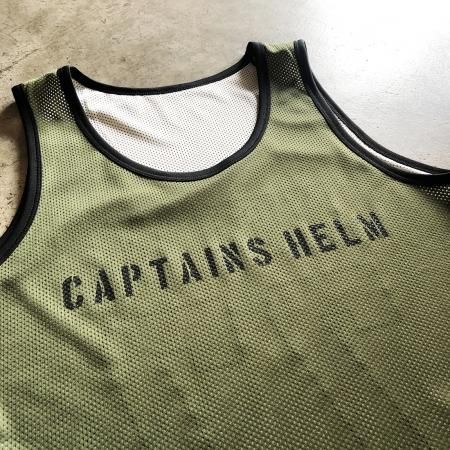 CAPTAINS HELM (キャプテンズヘルム) #REVERSIBLE MESH TANK TOP