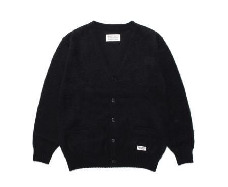 WACKO MARIA (ワコマリア) MOHAIR CARDIGAN(モヘアカーディガン) BLACK