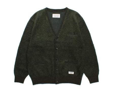 WACKO MARIA (ワコマリア) MOHAIR CARDIGAN ( TYPE-2 ) (ロゴ刺繍