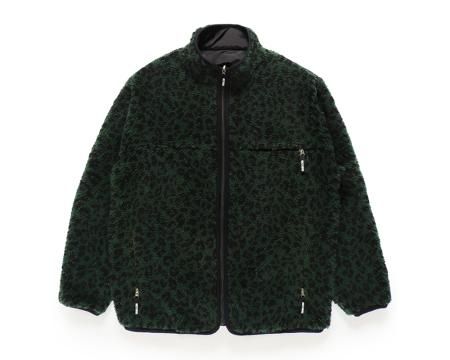 WACKO MARIA (ワコマリア) REVERSIBLE LEOPARD BOA JACKET