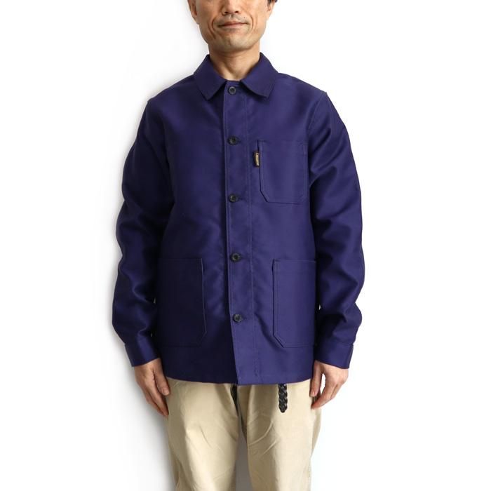 LE LABOUREUR（ラブルール） モールスキンカバーオール（ネイビー