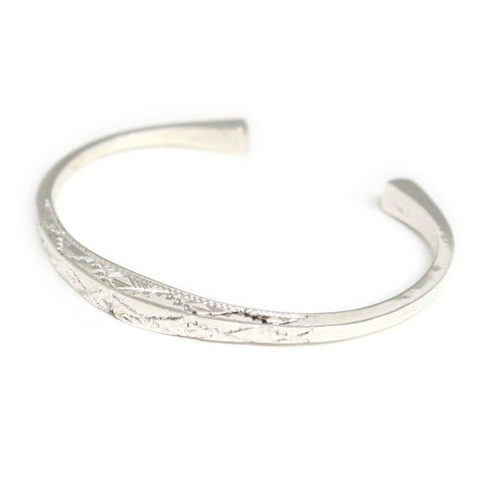 Touareg Silver（トゥアレグシルバー） バングル09 - 5minutes