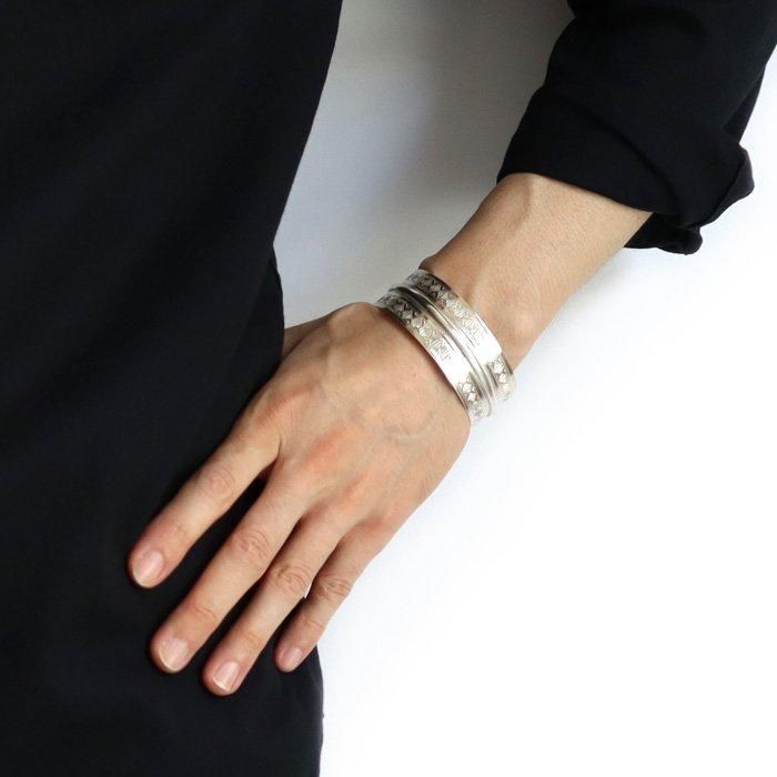 Touareg Silver（トゥアレグシルバー） バングル11 - 5minutes