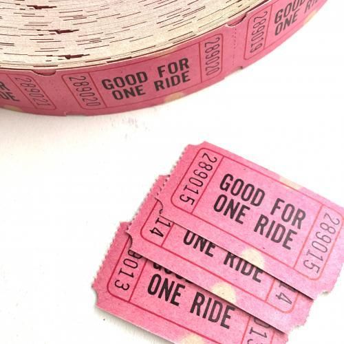 USAデッドストックヴィンテージ/カーニバルチケット【10枚】 - Cheri