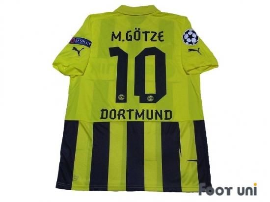 ドルトムント/12-13/CUP #10 M.ゲッツェ CLパッチ付 - USEDサッカー