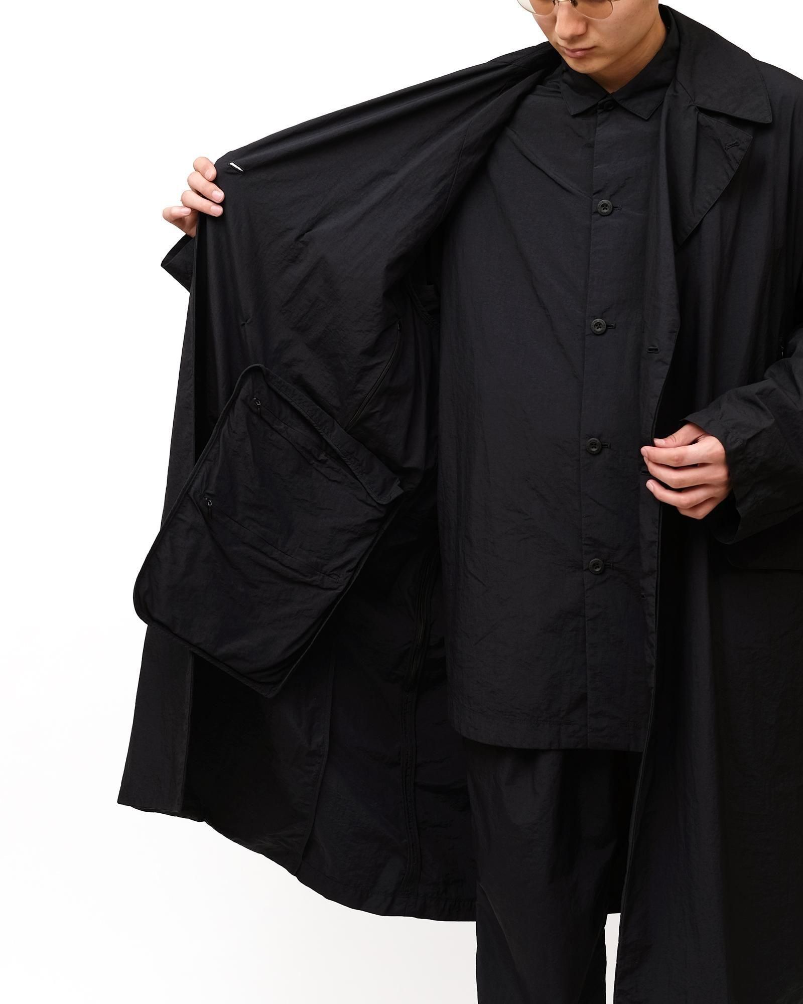 TEATORA DEVICE COAT PACKABLE #DEEP NAVY [TT-102-P]｜Silver and