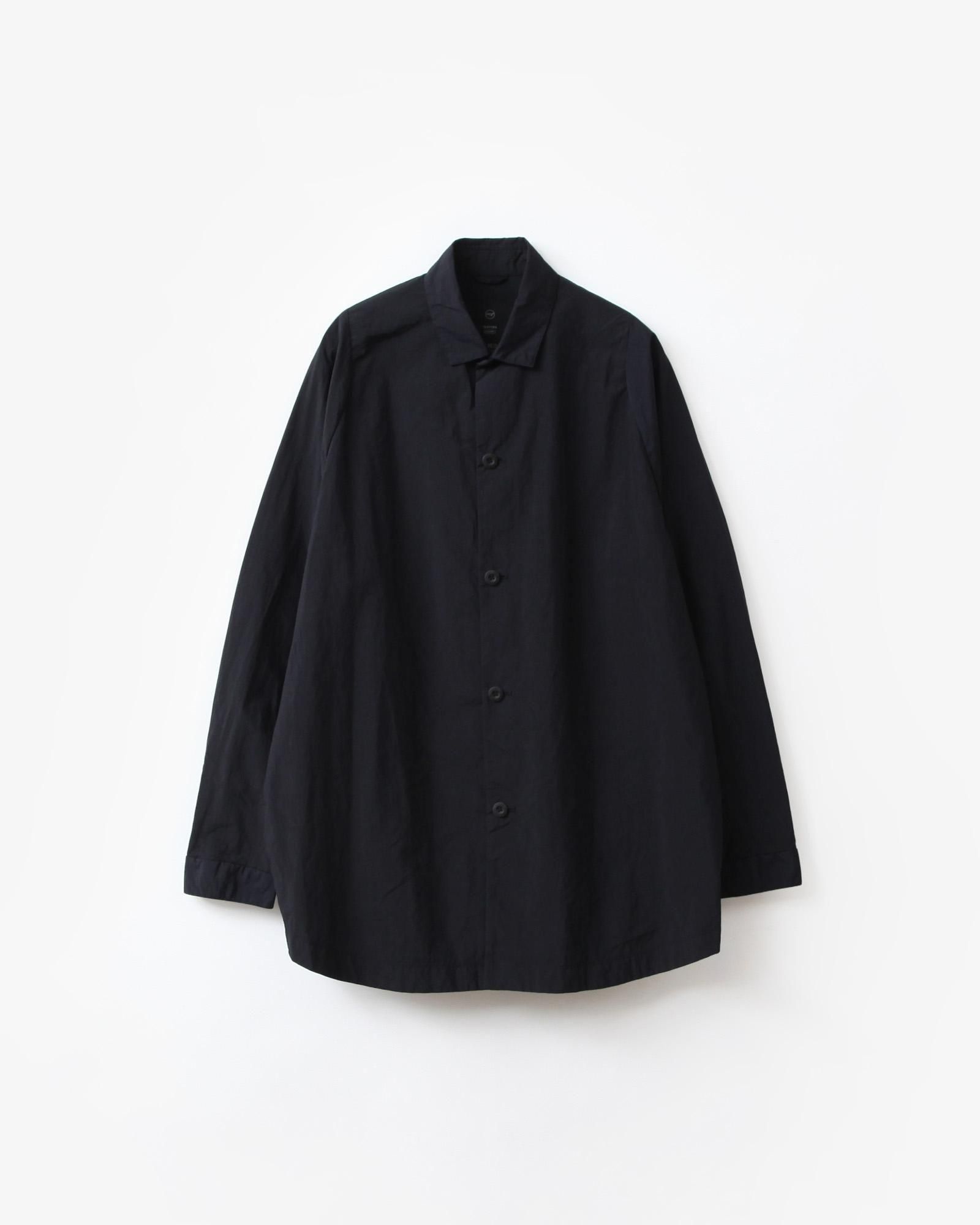 TEATORA CARTRIDGE SHIRT PACKABLE #DEEP NAVY [TT-CG-SHT-P]｜Silver