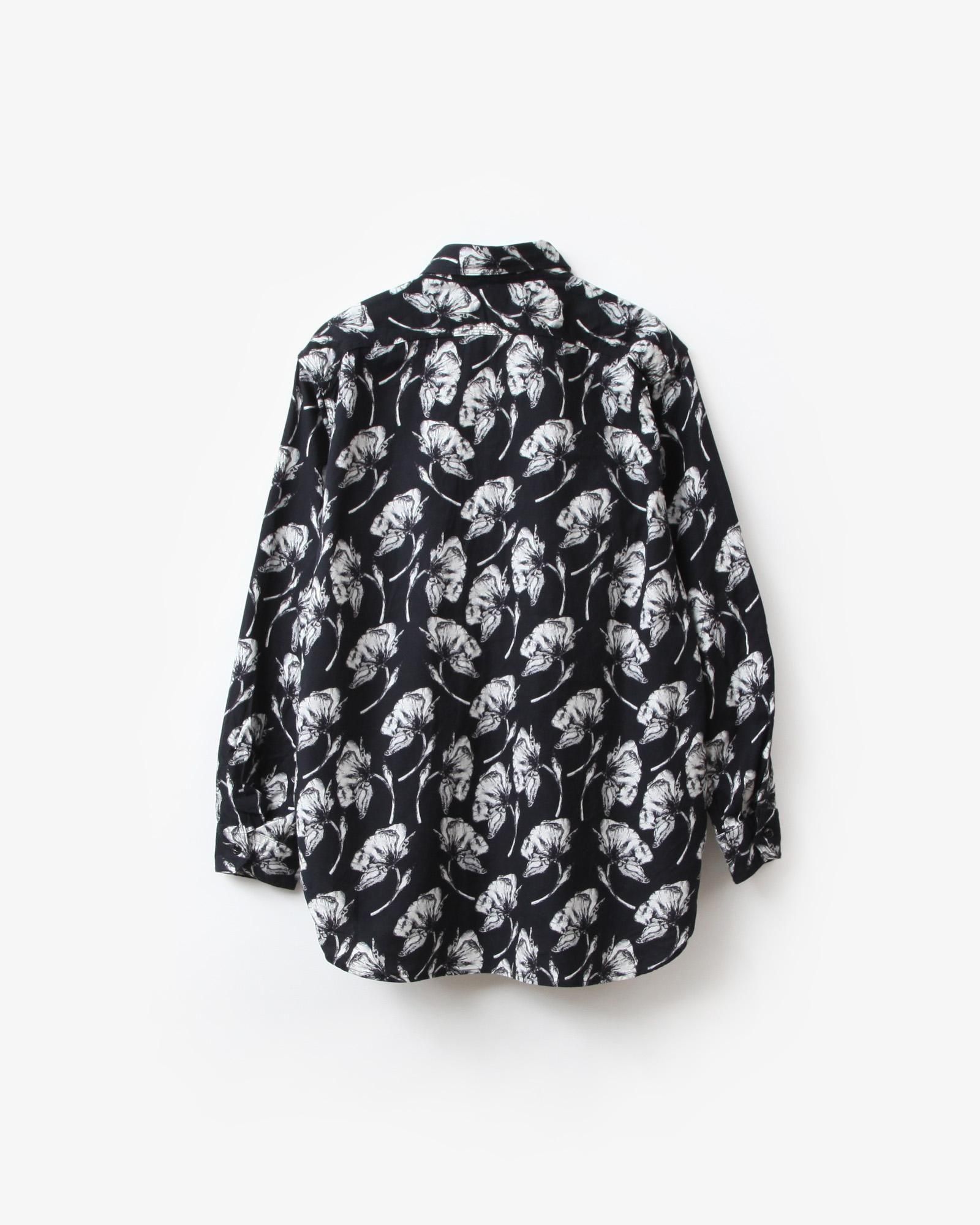 Engineered Garments Work Shirt - Cotton Brushed Floral Print