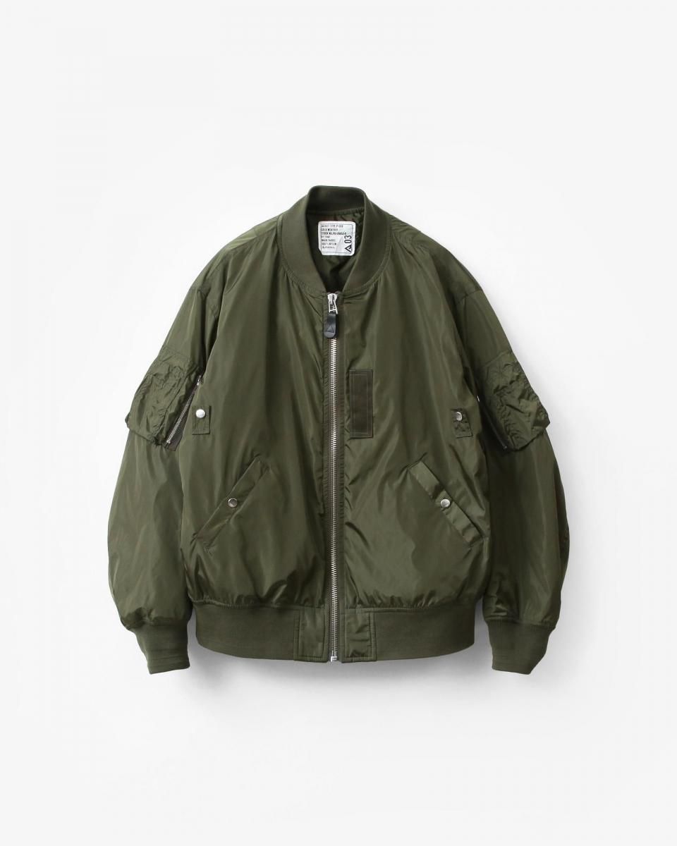 PHENIX by TKMT ULTRALIGHT MOD MA-1 JACKET #KHAKI [PO-26052-O