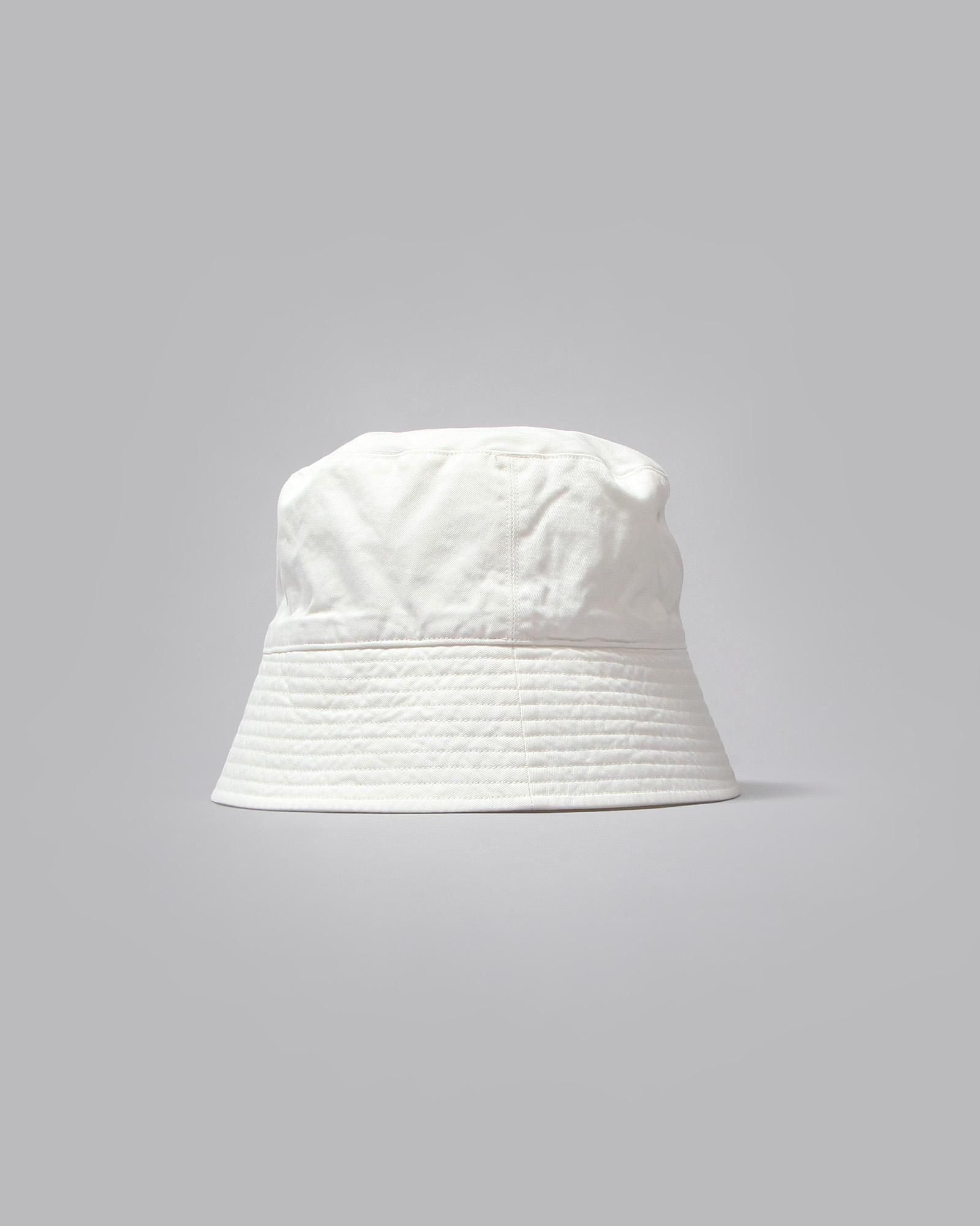 AURALEE GARMENT-DYED FINX CHINO BUCKET HAT MADE BY KIJIMA TAKAYUKI