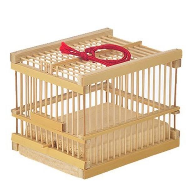 角型虫籠 （中） - 駿河竹千筋細工 【公式】 駿河竹千筋細工協同組合