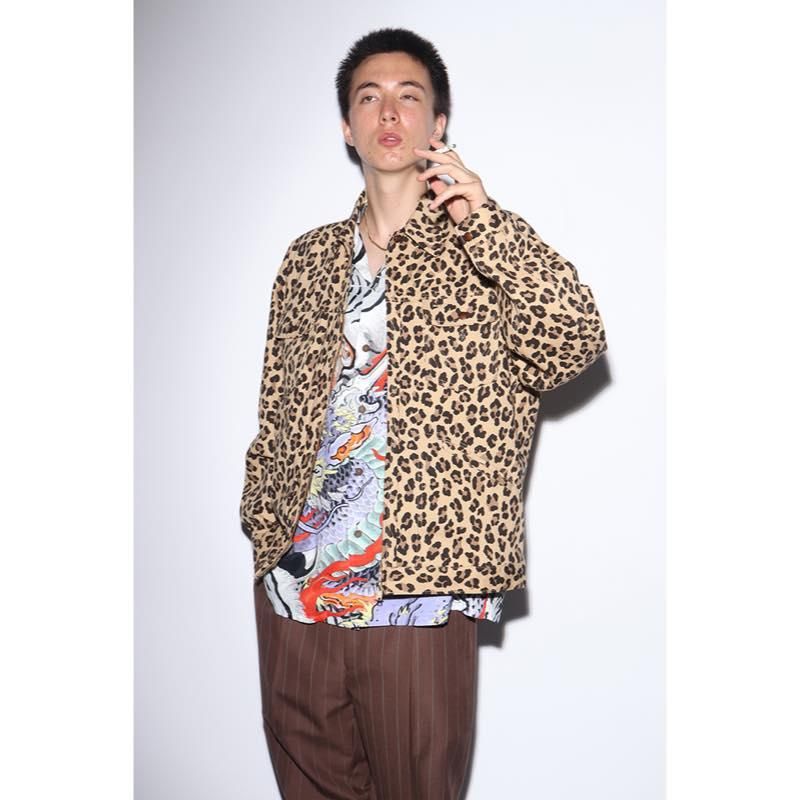 LEOPARD TRUCKER JACKET | WACKO MARIA - ワコマリア | Specs ONLINE STORE