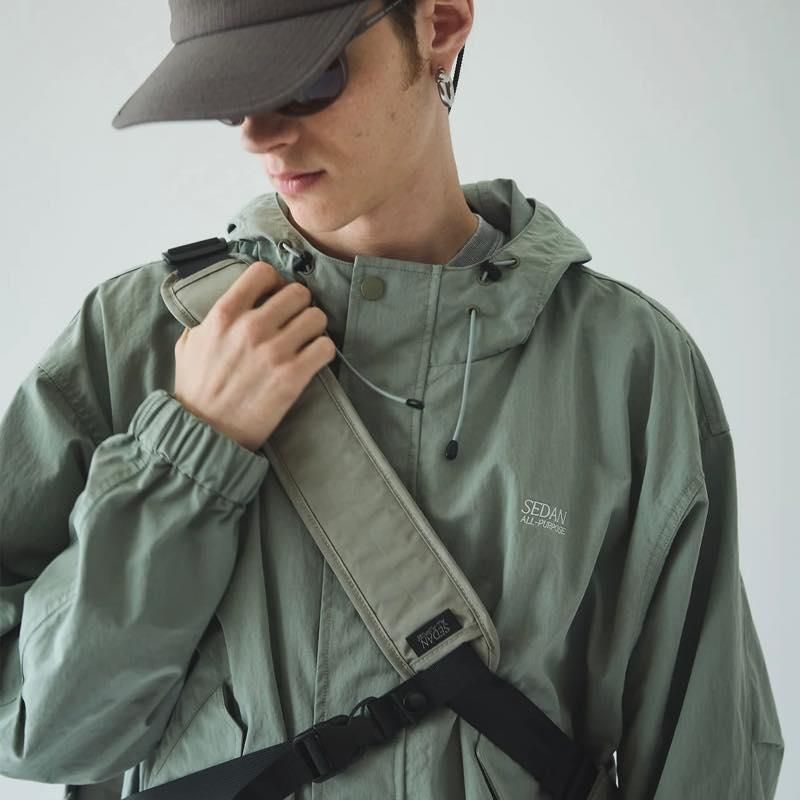 OVERDYED NYLON MESSENGER BAG | SEDAN ALL-PURPOSE - セダンオール