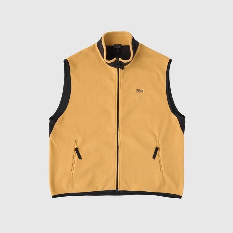 FLEECE FULL ZIP VEST | SEDAN ALL-PURPOSE - セダンオールパーパス