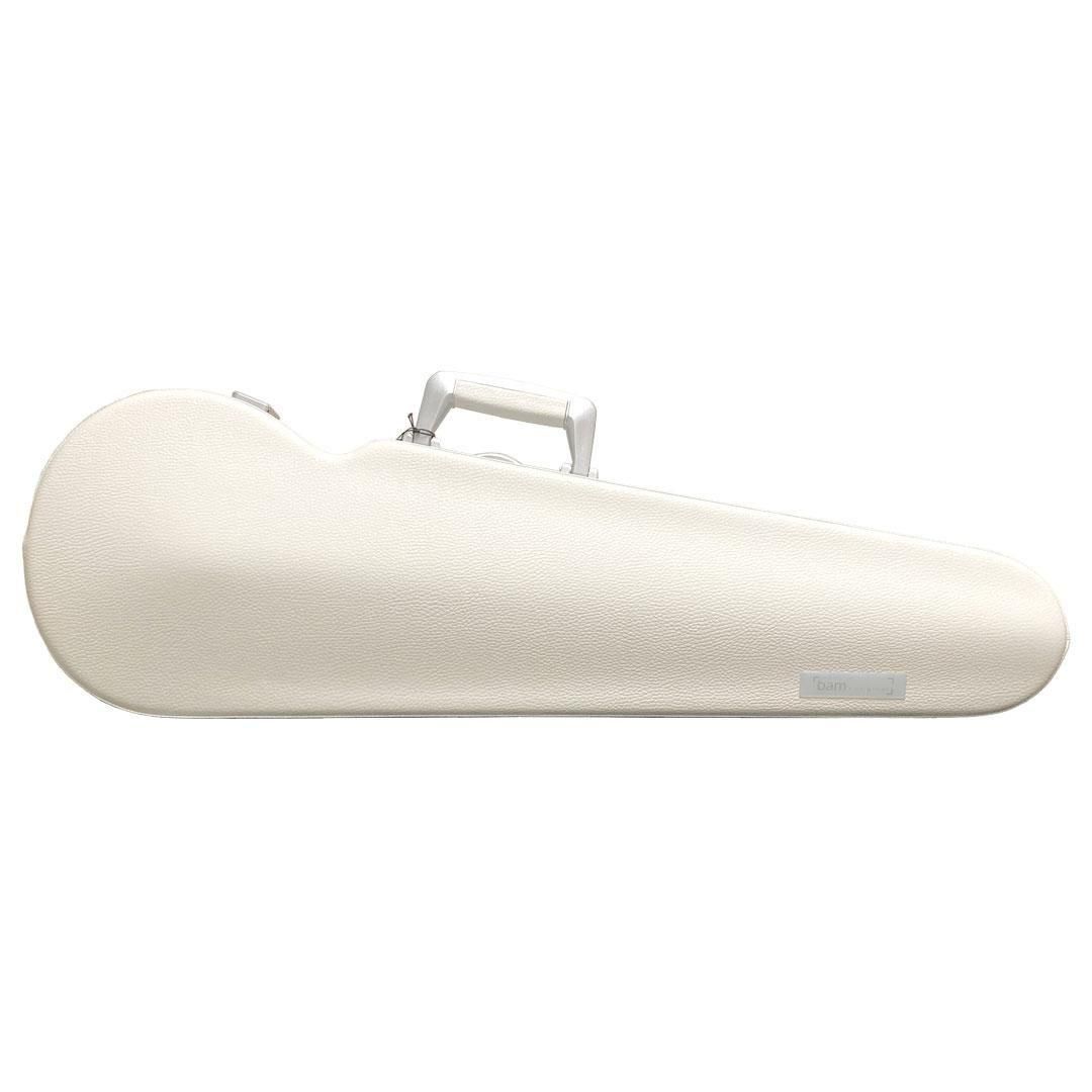 BAM】Violinケース Hightech Contoured L'Etoile White Leather(世界