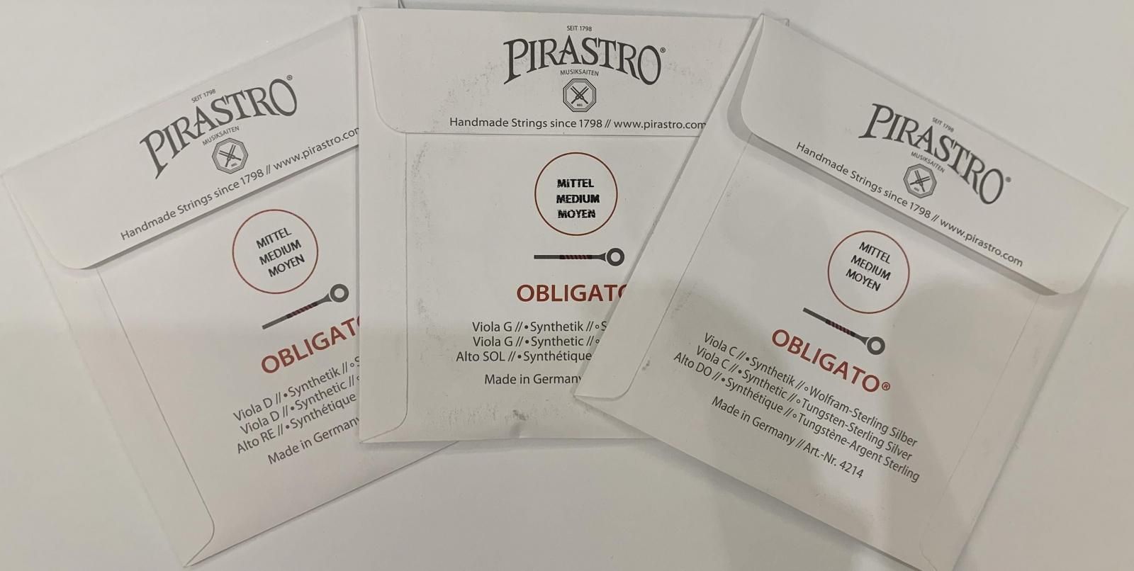 Obligato】オブリガート-Pirastro- - I Love Strings. | 国内最大級