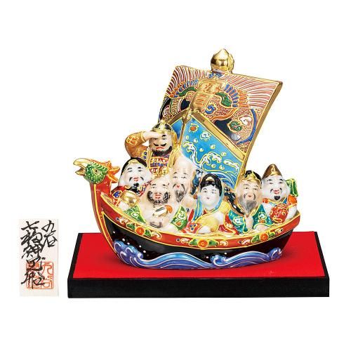 九谷焼 宝船・小槌・高砂 置物・縁起物 - 九谷焼通販 陶らいふ-和食器