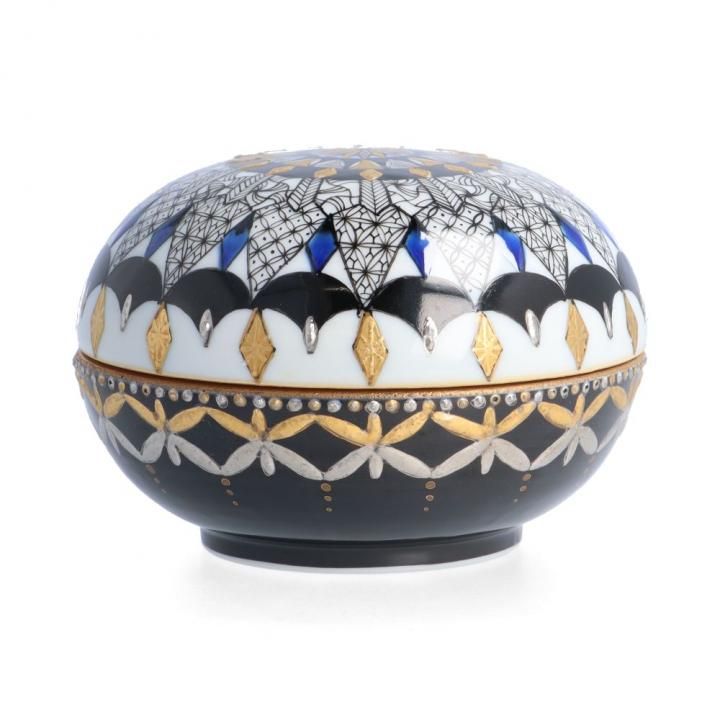 ボンボニエール 金白金細描彩 | 九谷焼 - 和食器の通販なら九谷焼専門