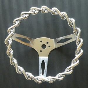 チェーンステアリング8インチローライダーlowrider クロームメッキ