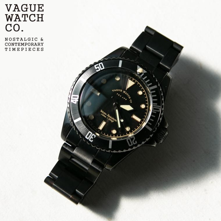 ヴァーグウォッチ VAGUE WATCH Co. ブラックサブ BS-L-001-SB BLK SUB