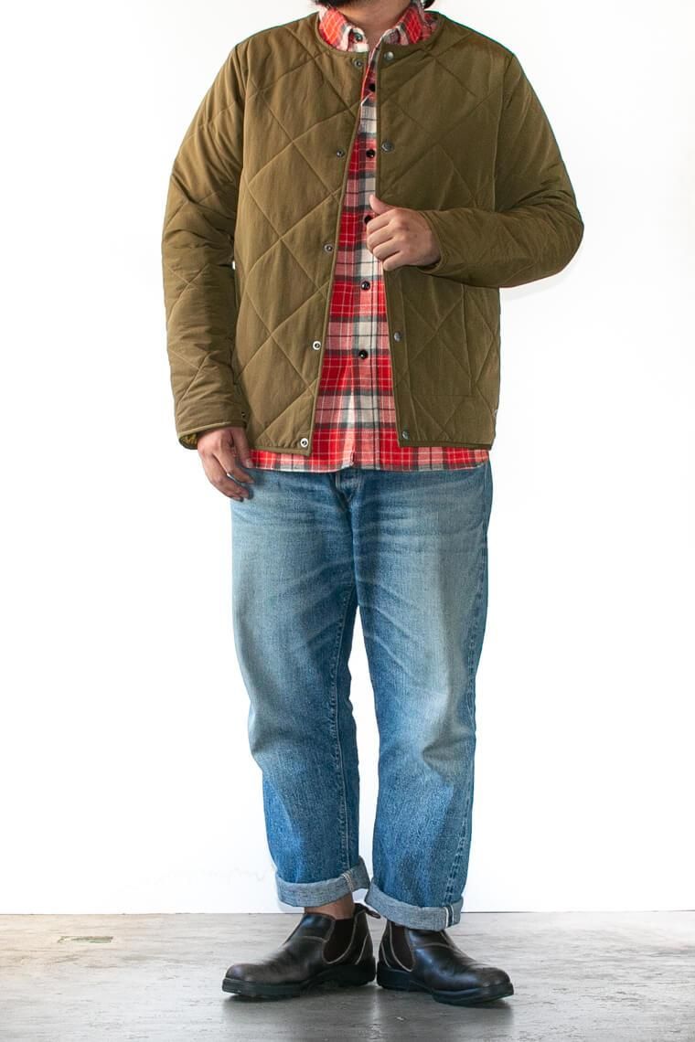 ブルコ BLUCO WORK GARMENT OL-071-019 キルティングライナー QUILTING