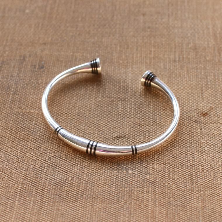 トゥアレグシルバー Touareg Silver トゥアレグ族 バングル 01 Round