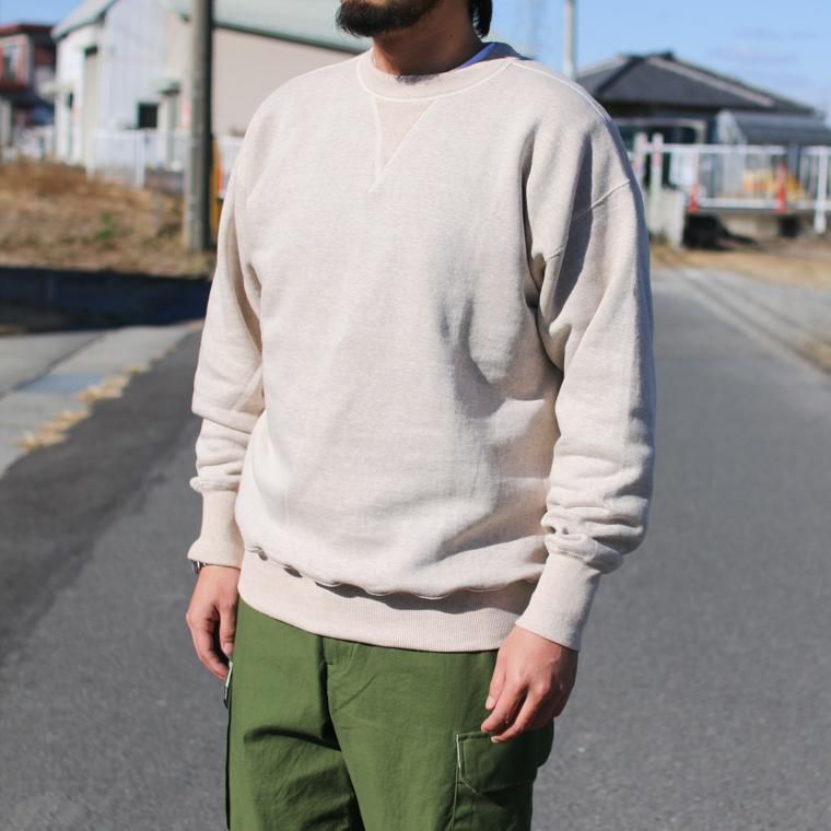 ウエアハウス WAREHOUSE Lot401 吊り編みクルースウェット CREW SWEAT