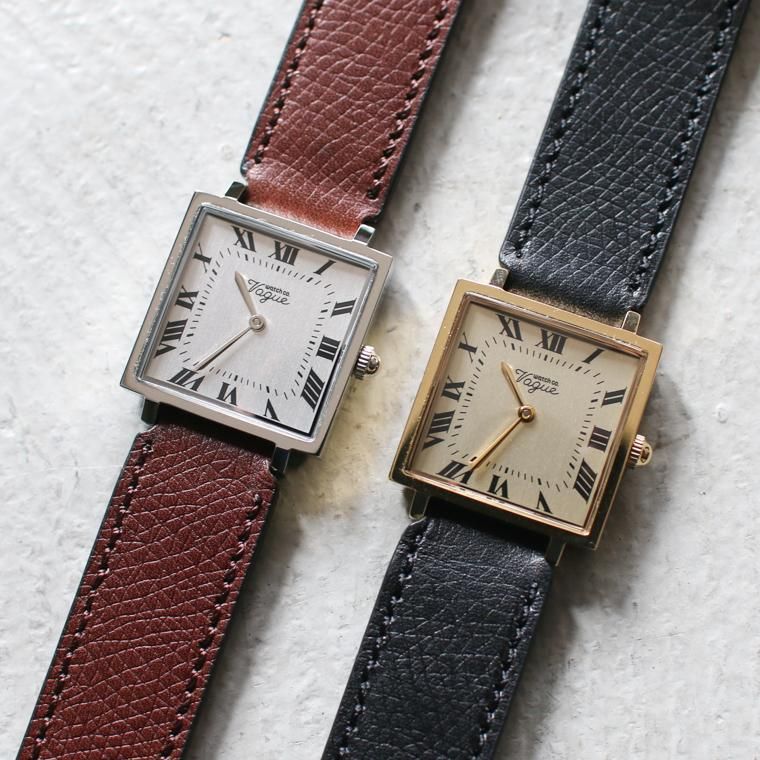 ヴァーグウォッチ VAGUE WATCH Co. カレピース Carré Pièce レザー