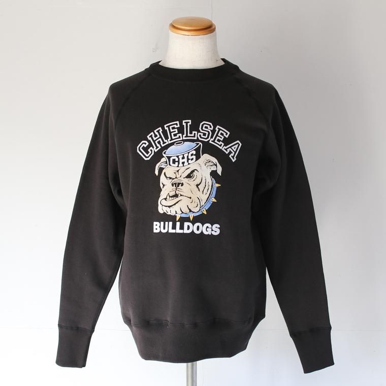 ウエアハウス WAREHOUSE Lot409 カラーフロッキー BULLDOGS RAGLAN
