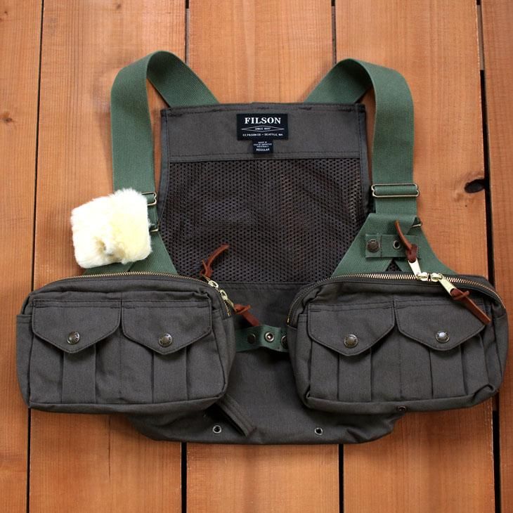 フィルソン FILSON メッシュフライフィッシングストラップベスト Mesh