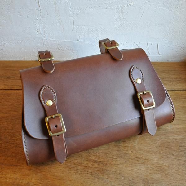 サドルバッグ [栃木レザー使用] - 革工房OHANA オーダーメイドレザー