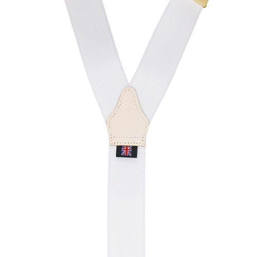 ALBERT THURSTON アルバートサーストン サスペンダー ホワイト 白