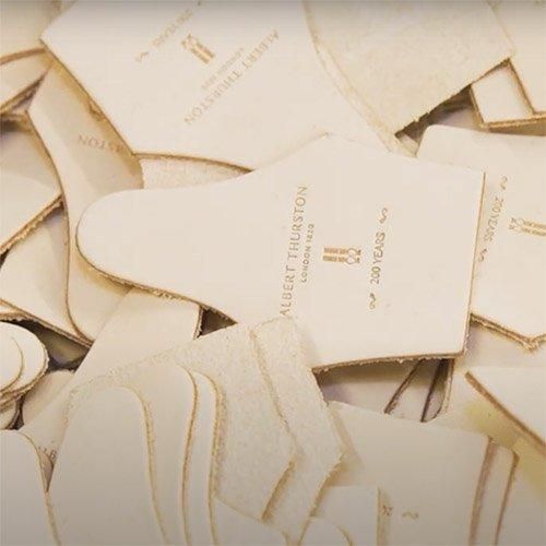 ALBERT THURSTON アルバートサーストン サスペンダー ホワイト 白