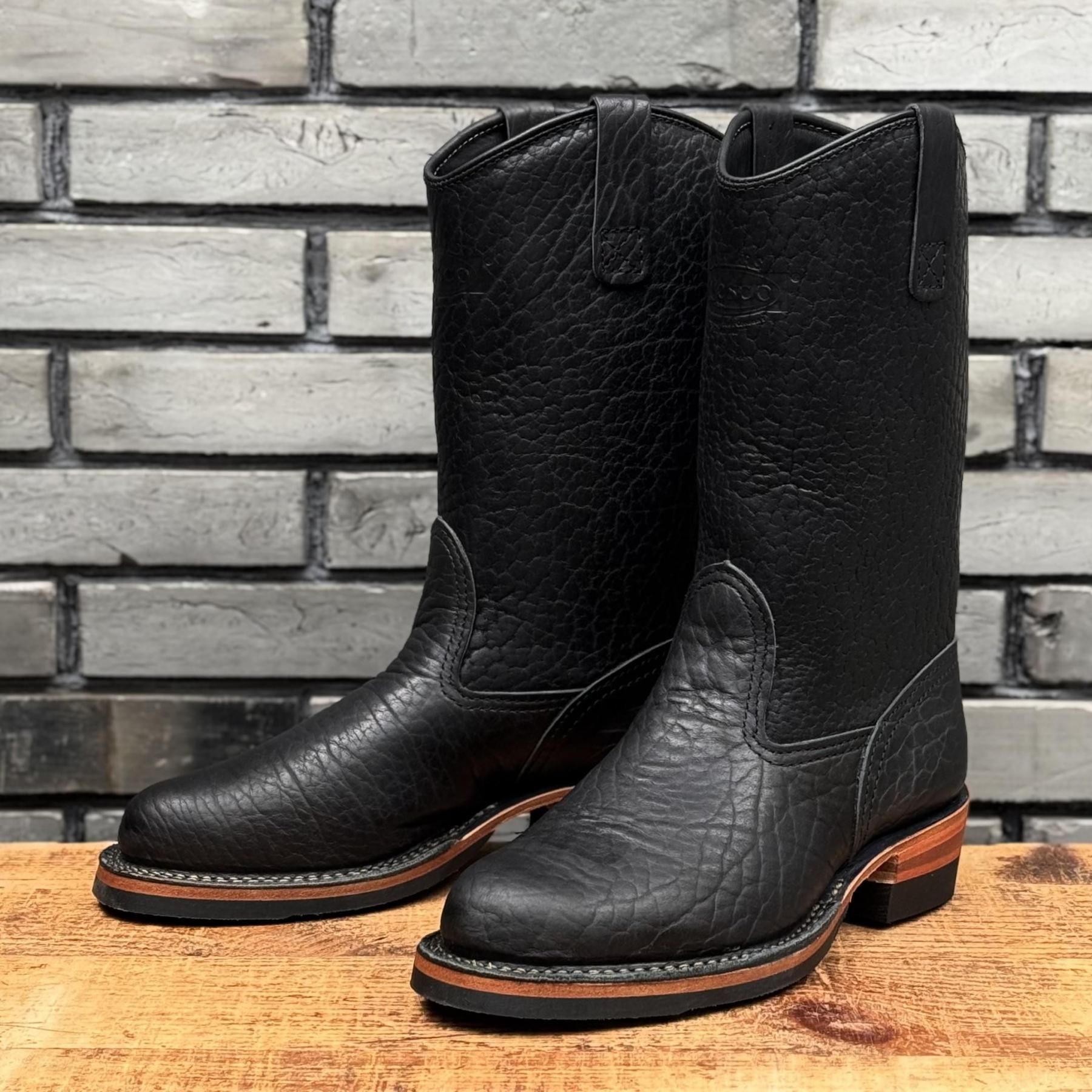 ストックブーツ】Black Bison 12